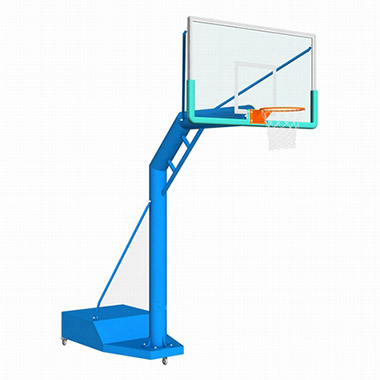 单臂圆管移动式篮球架-696